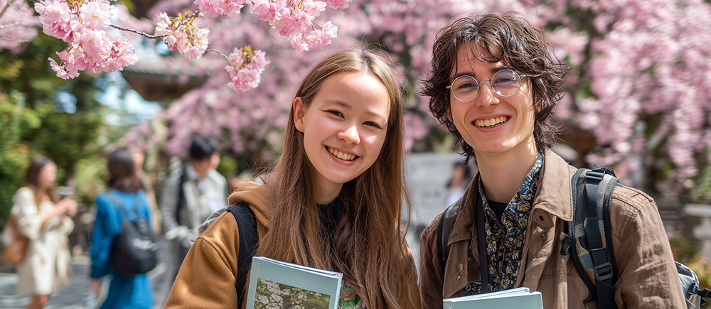 進学2年コースで学ぶ学生たちの授業風景