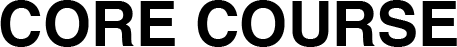 CORE COURSE